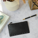 Filofax lefűzhető zipzáras erszény Multifit Bőr Fekete Filofax lefűzhető zipzáras erszény Multifit Bőr Fekete