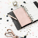 Filofax lefűzhető zipzáras erszény Multifit Confetti