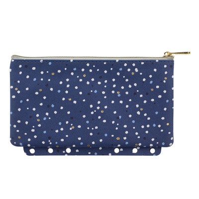 Filofax lefűzhető zipzáras erszény Multifit Indigo