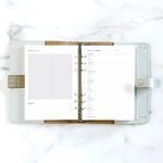 Filofax Lifestyle tervező Étkezés A5 Minimal Fehér