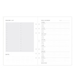 Filofax Lifestyle tervező Étkezés A5 Minimal Fehér