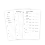 Filofax Lifestyle tervező Háztartás Personal Minimal Fehér Filofax Lifestyle tervező Háztartás Personal Minimal Fehér