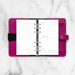 Filofax Lifestyle tervező Költségek Personal Minimal fehér