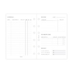 Filofax Lifestyle tervező Költségek Pocket Minimal fehér Filofax Lifestyle tervező Költségek Pocket Minimal fehér