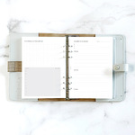 Filofax Lifestyle tervező Projekt / Cél management A5 Minimal Fehér