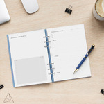 Filofax Lifestyle tervező Projekt / Cél management A5 Minimal Fehér