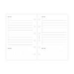 Filofax Lifestyle tervező Tennivalók lista Pocket Minimal fehér Filofax Lifestyle tervező Tennivalók lista Pocket Minimal fehér