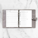 Filofax Lifestyle tervező Tevékenység A5 Minimal fehér