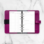 Filofax Lifestyle tervező Utazás Personal Minimal Fehér