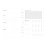 Filofax Lifestyle tervező Wellness A5 Minimal Fehér Filofax Lifestyle tervező Wellness A5 Minimal Fehér