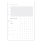 Filofax Lifestyle tervező Wellness A5 Minimal Fehér Filofax Lifestyle tervező Wellness A5 Minimal Fehér