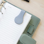 Filofax mágneses clip bőr Fekete-Szürke Filofax mágneses clip bőr Fekete-Szürke