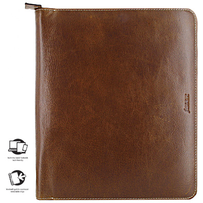 Filofax Malden A5 Tablet iPad Okker