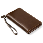 Filofax Malden Personal Compact Zip csuklópánttal Okker