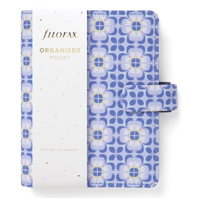 Filofax Mediterranean Pocket Kék