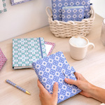 Filofax Mediterranean Pocket Kék