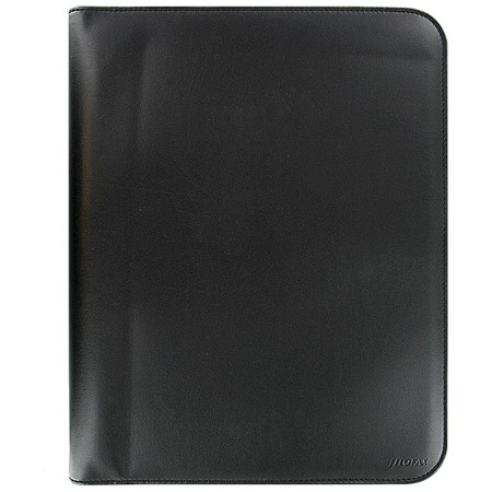 Filofax Metropol Mappa A4 Zip Kivehető gyűrűvel Fekete