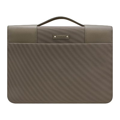 Filofax Microfiber Mappa A4 Zip Fogantyúval Kheki