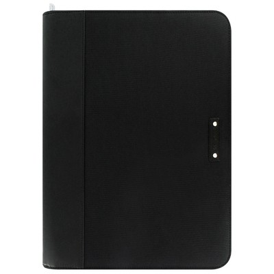 Filofax Microfiber Mappa A4 Zip Számológéppel Fekete