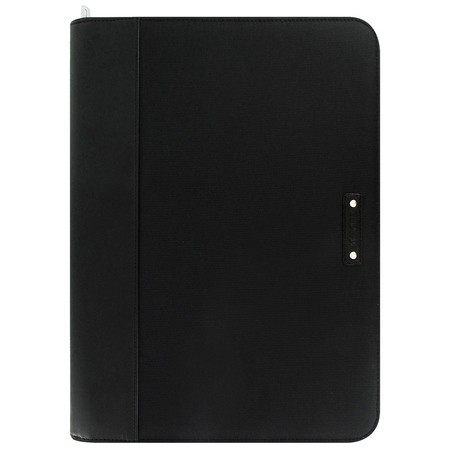 Filofax Microfiber Mappa A4 Zip Számológéppel Fekete