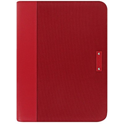 Filofax Microfiber Mappa A4 Zip Számológéppel Piros