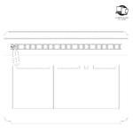 Filofax Nappa Kézitáska A4 Zip Fekete