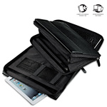 Filofax Nappa Mappa A4 Zip Fekete Filofax Nappa Mappa A4 Zip Fekete