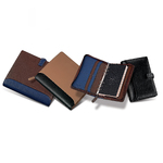 Filofax Nappa Personal Csokoládé - Kék