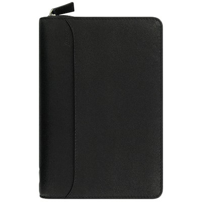 Filofax Nappa Personal Zip Fekete
