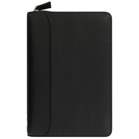 Filofax Nappa Personal Zip Fekete