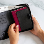 Filofax Norfolk Pocket Compact Zip Fekete Modular Filofax Norfolk Pocket Compact Zip Fekete Modular