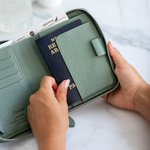 Filofax Norfolk Pocket Compact Zip Zöld Modular Filofax Norfolk Pocket Compact Zip Zöld Modular