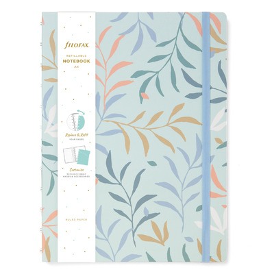 Filofax Notebook Botanical A4 Menta