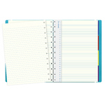 Filofax Notebook Classic A4 Aqua Filofax Notebook Classic A4 Aqua