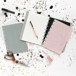 Filofax Notebook Confetti A5 Rose Quartz