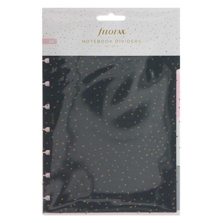 Filofax Notebook Elválasztó lapok Bianco A5 Confetti