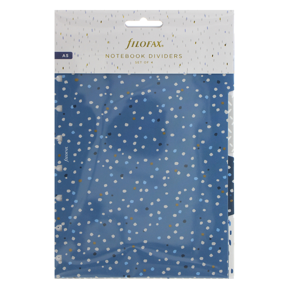 Filofax Notebook Elválasztó lapok Bianco A5 Indigo Filofax Notebook Elválasztó lapok Bianco A5 Indigo