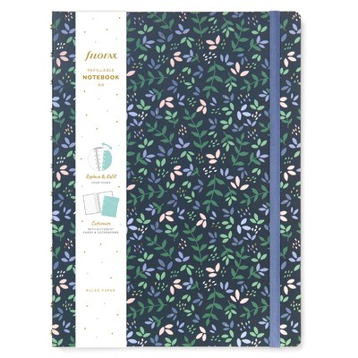 Filofax Notebook Garden A4 Dusk