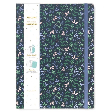 Filofax Notebook Garden A4 Dusk