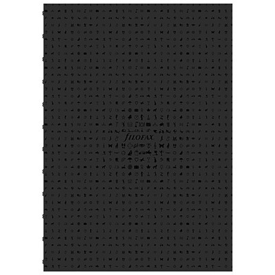 Filofax Notebook Icon A5 Fekete