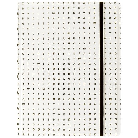 Filofax Notebook Impressions A5 Fekete-fehér