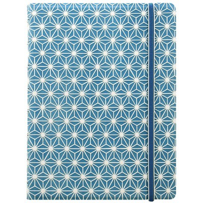 Filofax Notebook Impressions A5 Kék-fehér