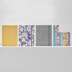 Filofax Notebook Impressions A5 Lila-fehér