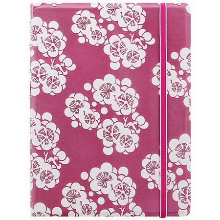 Filofax Notebook Impressions A5 Pink-fehér