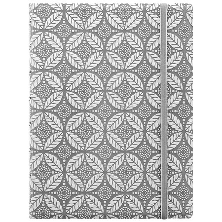 Filofax Notebook Impressions A5 Szürke-fehér