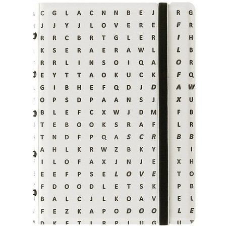 Filofax Notebook Impressions Pocket Fekete-fehér