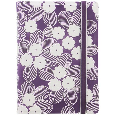 Filofax Notebook Impressions Pocket Lila-fehér