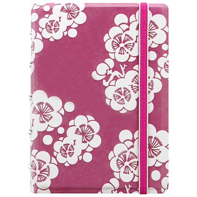 Filofax Notebook Impressions Pocket Pink-fehér