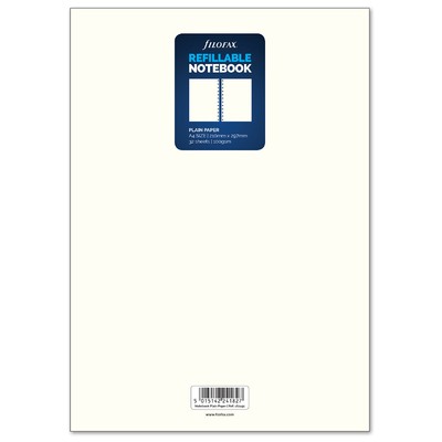Filofax Notebook Jegyzetlap Üres A4 Fehér