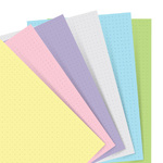Filofax Notebook Jegyzetlapok Bullet (pont) A5 Pasztel vegyes